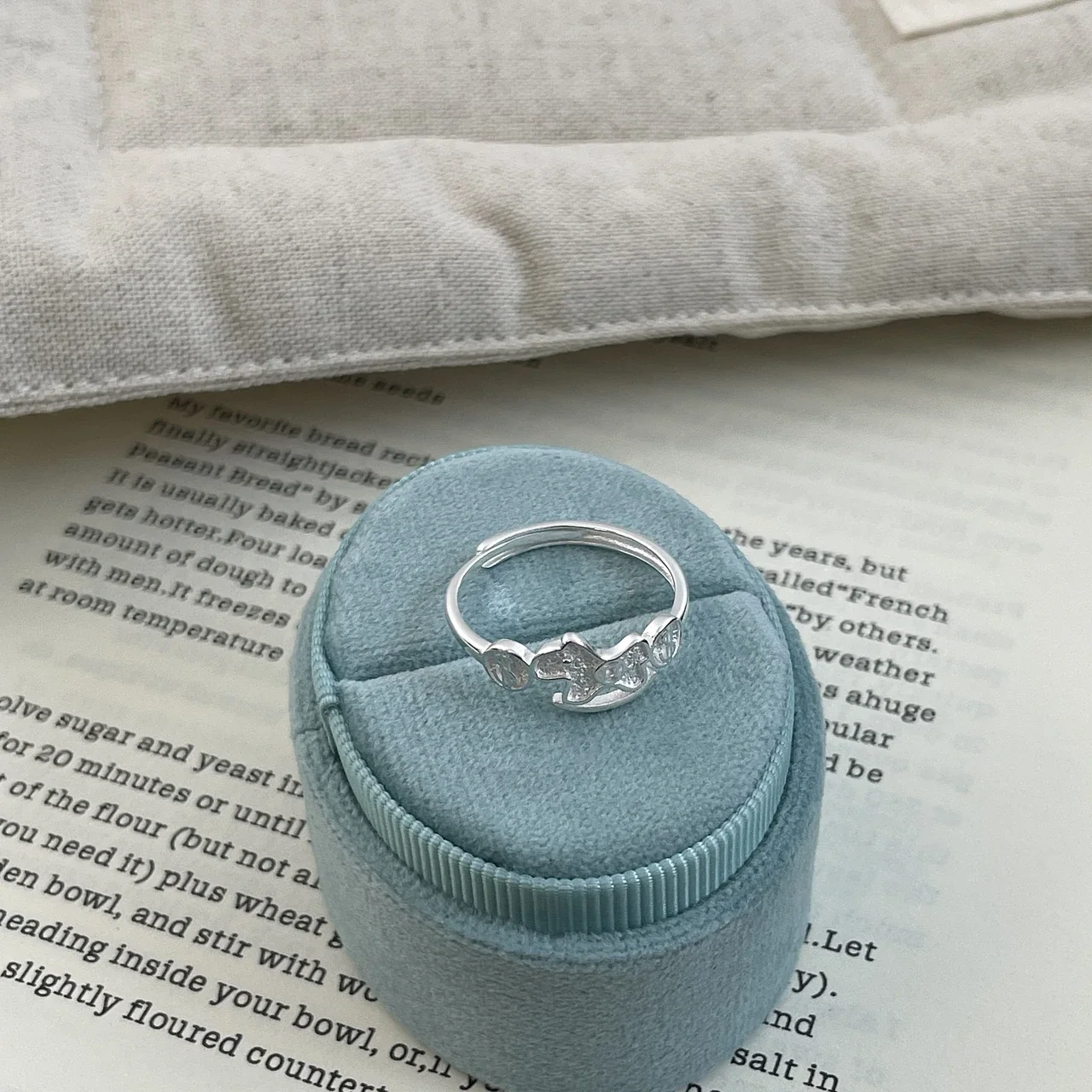 Playful Horse Coin 925 Sterling Silver Open Ring - Silver