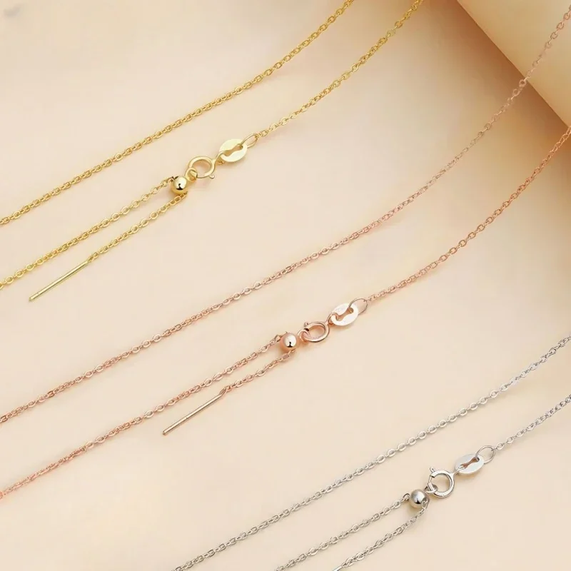 Delicate 925 Sterling Silver Threader Clasp Chain Bracelet