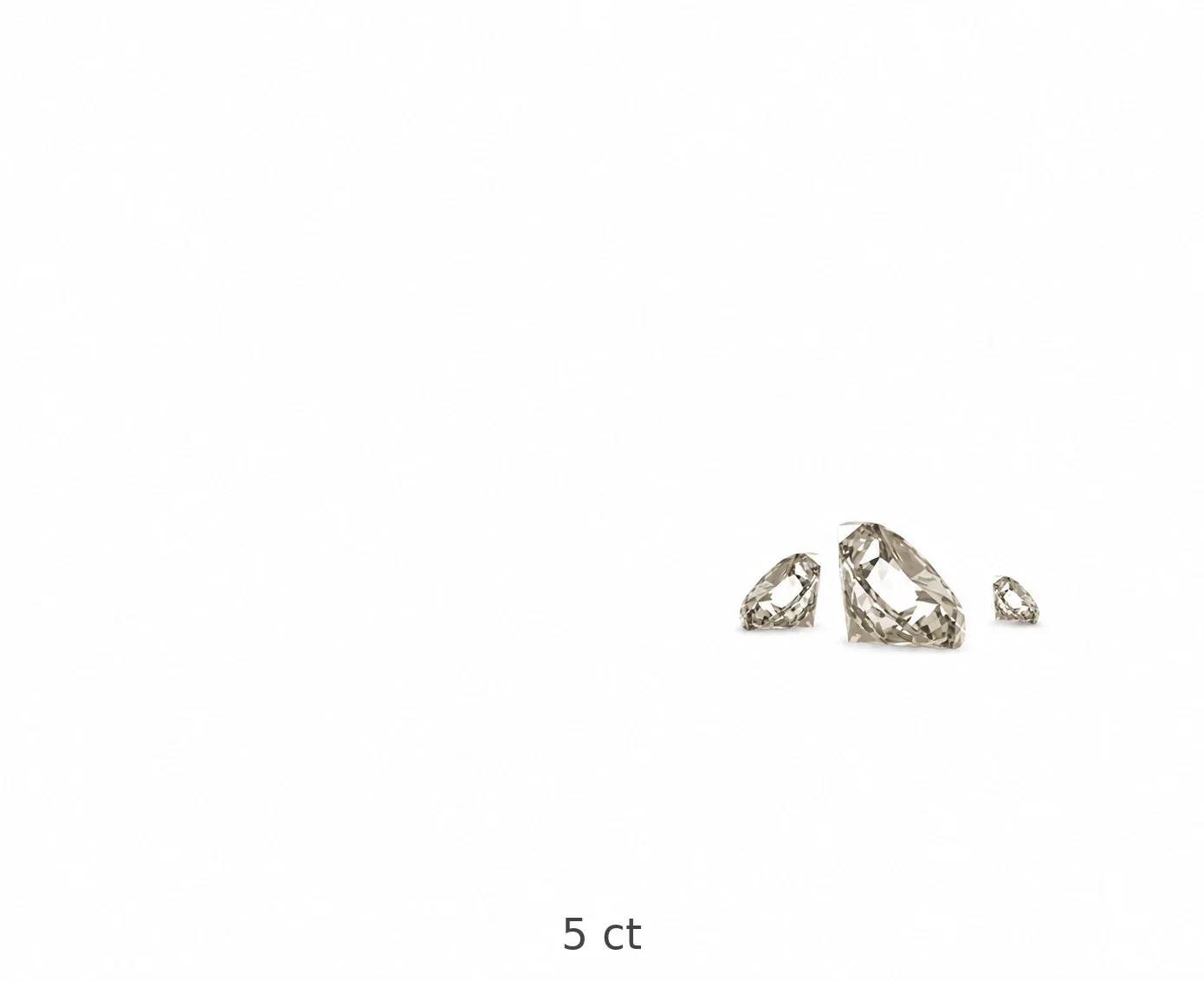 Radiant 925 Sterling Silver Snowflake Cluster Pendant Necklace - 5 ct Moissanite with certificate